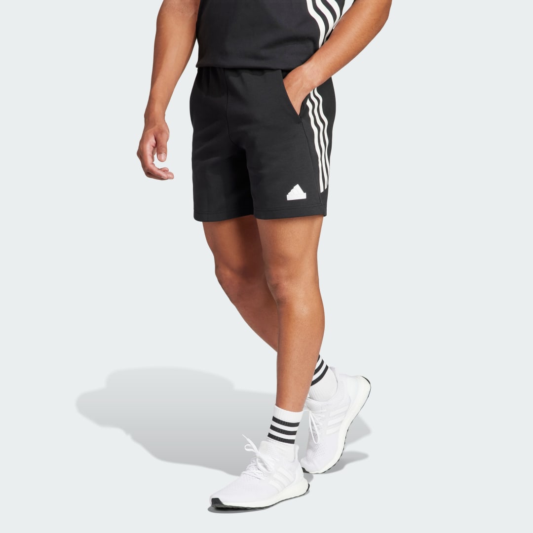 Šortky adidas Performance Sportswear Future Icons 3-Stripes Shorts Čierna | IN3312, 0