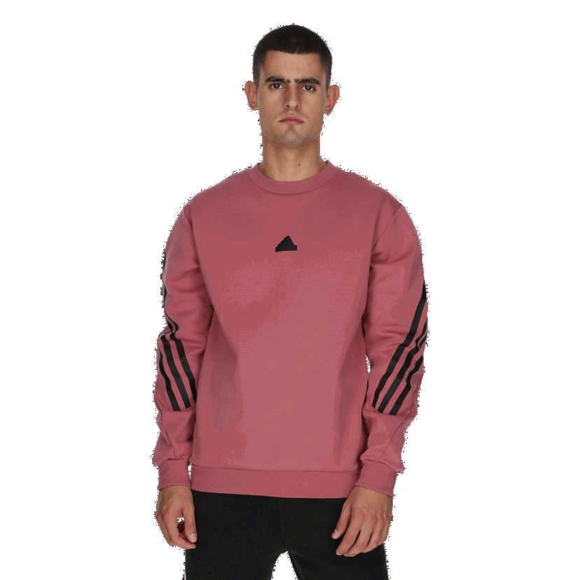 Mikina adidas Originals Future Icons 3-Stripes Crewneck Sweatshirt Ružová | IW6087