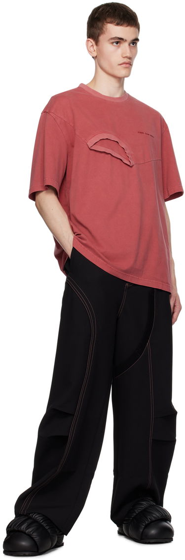Tričko Feng Chen Wang Feng Chen Wang Double Neck T-Shirt Červená | FMF16TS01, 3