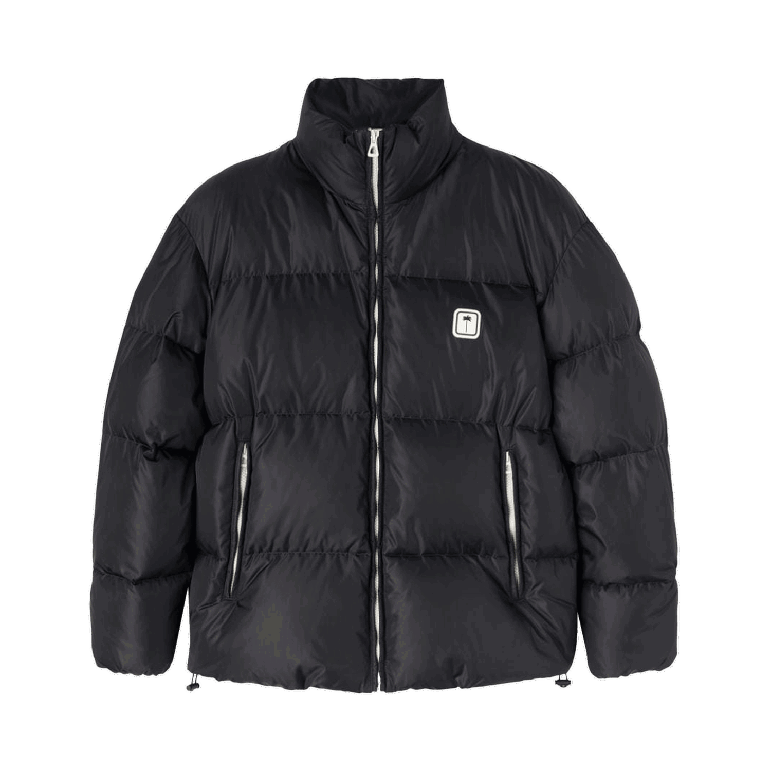Prešívaná bunda Palm Angels Logo Down Jacket Čierna | PMED019F22FAB0021001, 0