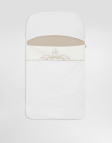 Pyžamo Dolce & Gabbana Dolce & Gabbana Interlock and Jacquard Baby Sleeping Bag Biela | LN7A27G7O3IS9000, 0