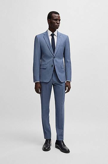 Košeľa BOSS Easy-Iron Cotton Poplin Regular-Fit Shirt Biela | 50532877, 1