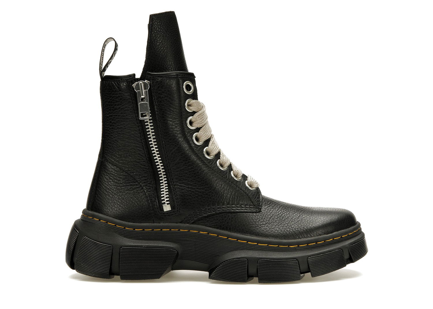 Tenisky a topánky Dr. Martens 1460 DMXL Jumbo Lace Zip Boot Rick Owens Black Čierna | 31755001 / DM01D7810-5001-09 / DW01D7810-5001-09, 0