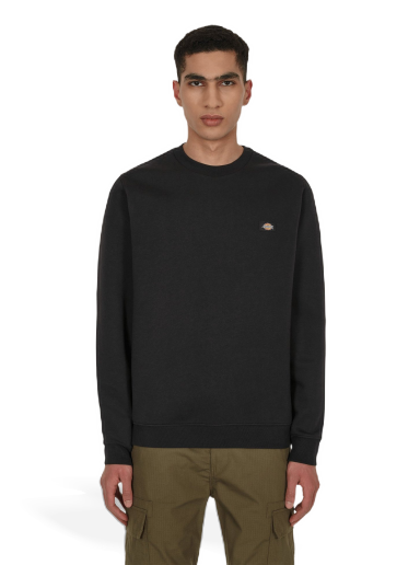 Mikina Dickies Oakport Crewneck Sweatshirt Čierna | DK0A4XCE BLK1