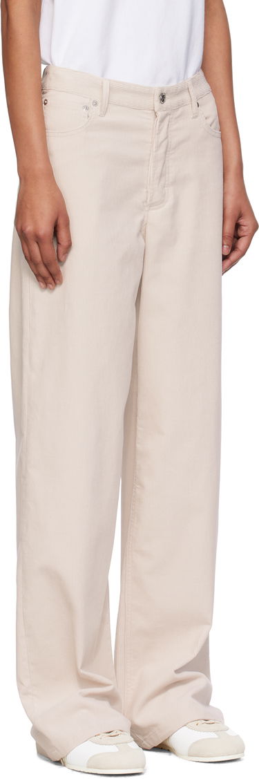 Nohavice A.P.C. A.P.C. Elisabeth Wide-Leg Corduroy Trousers Béžová | COHHO-F09181, 1