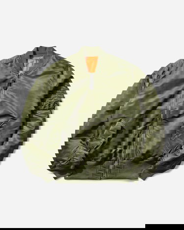 Bomber bunda Alpha Industries MA-1 Heritage Bomber Jacket Zelené | F100101 01, 1