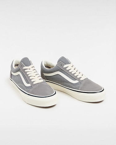 Tenisky a topánky Vans Old Skool Reissue 36 Lx Shoes (salt Wash Pewter) Unisex Grey, Size 4.5 Šedá | VN000CT9PWT, 1
