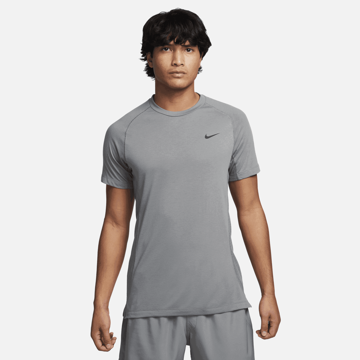Tričko Nike fitness Flex Rep Dri-FIT Šedá | FN2979-084, 0