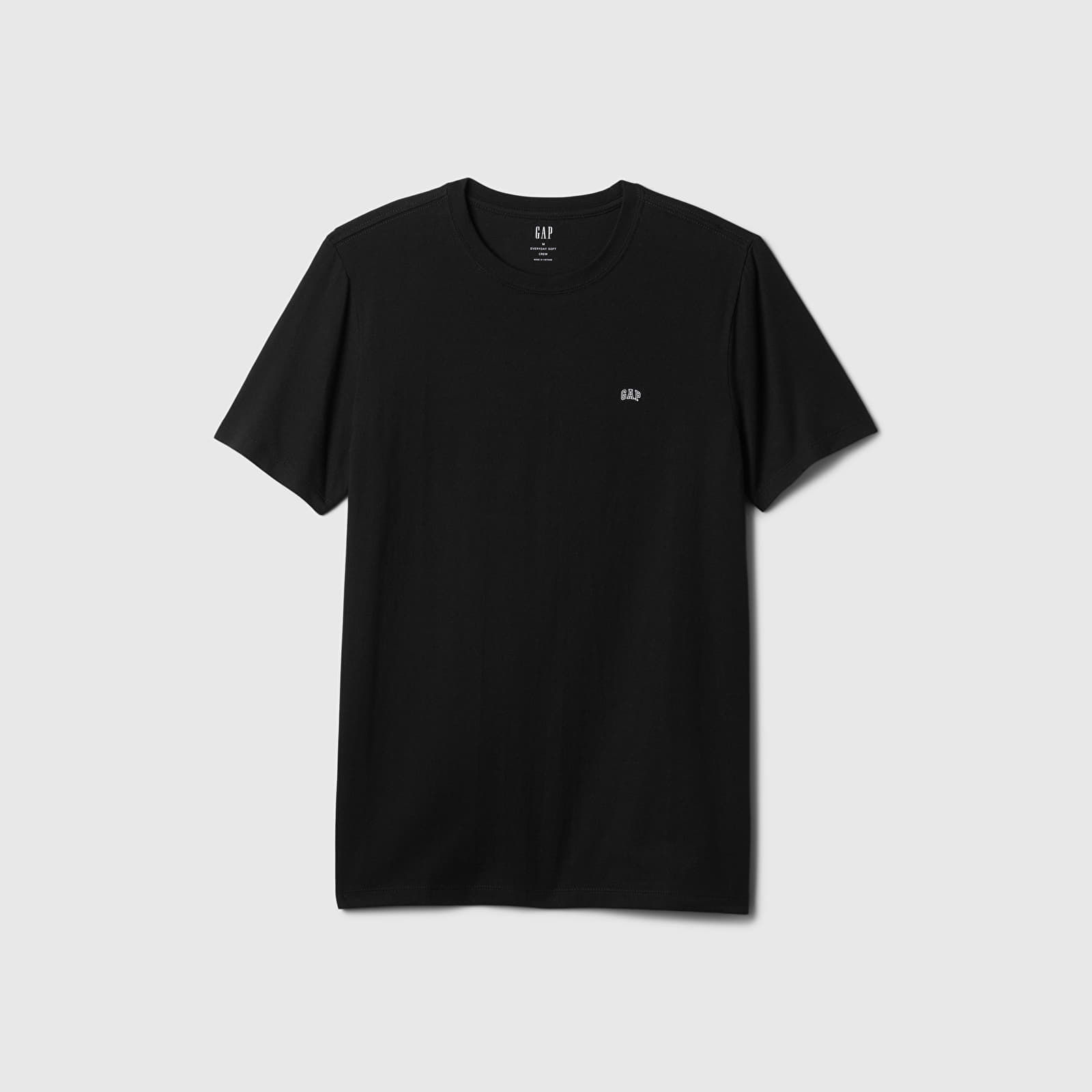 T-shirt Micro Logo Crew True Black S