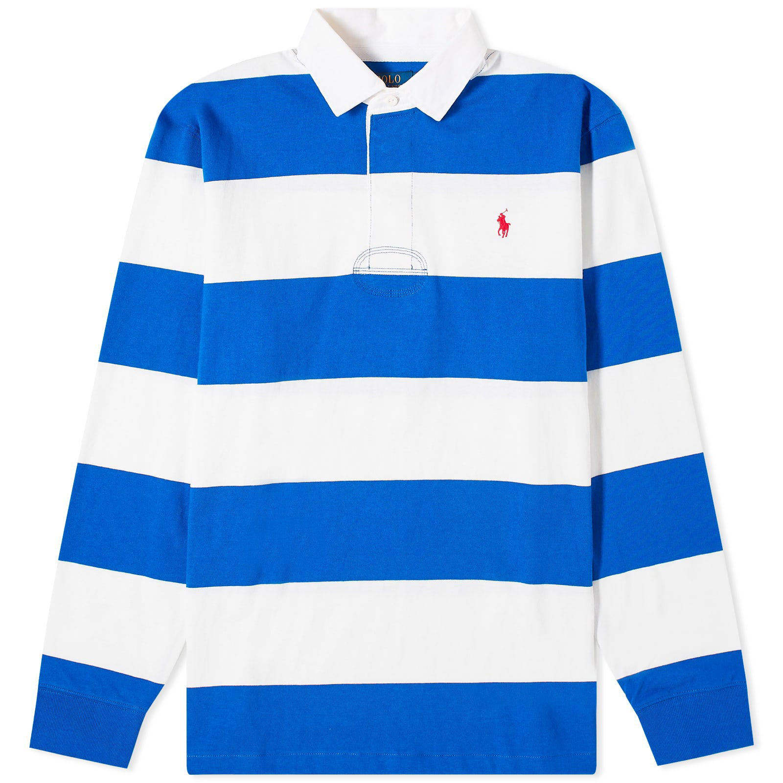 Polo Ralph Lauren Stripe Rugby Cruise Royal/White