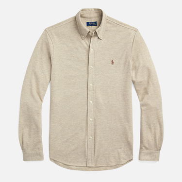 Košeľa Polo by Ralph Lauren Ralph Lauren Featherweight Pique Shirt Béžová | 710654408119, 2