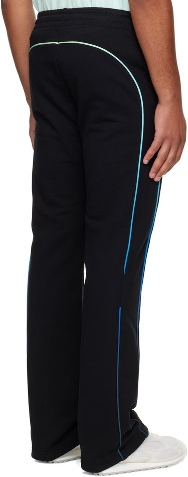 Tepláky Casablanca Casablanca Gradient Piping Sweatpants Čierna | M-AW25-JTR-309-01, 2