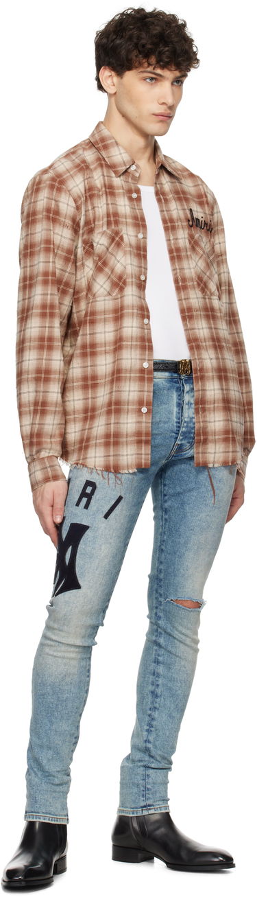 Opasok AMIRI AMIRI 'MA' Quad Belt Čierna | AMACBL1019, 2