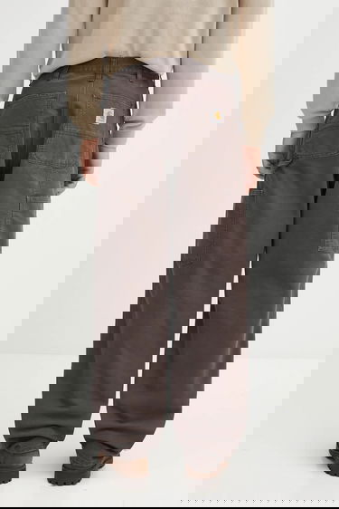 Nohavice Carhartt WIP Single Knee Pant Hnedá | I034798.474O, 2