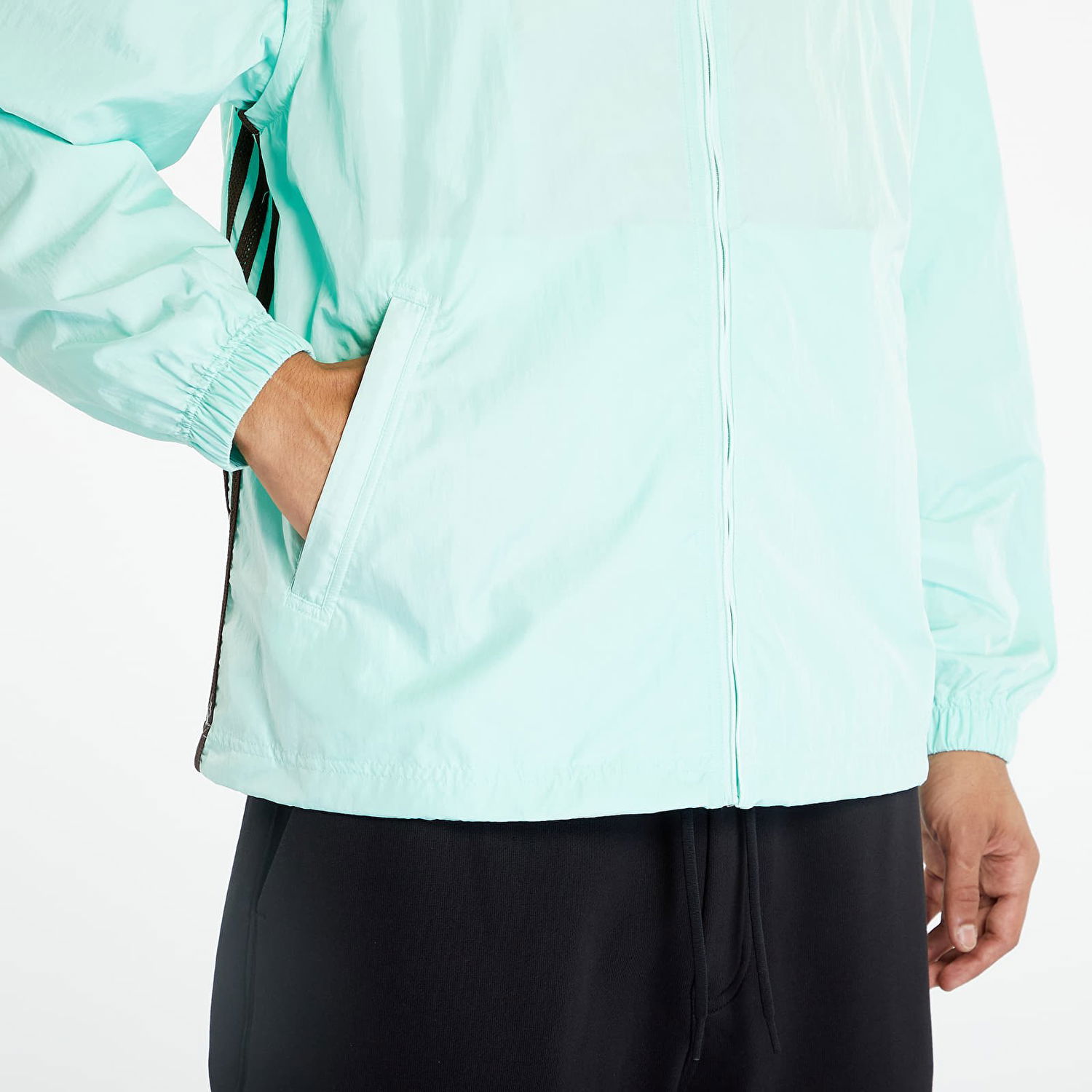 Bunda adidas Originals adidas x Wales Bonner Nylon Anorak Clear Mint Tyrkysová | IA3962, 1