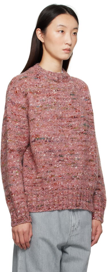 Sveter Róhe Róhe Melange Crewneck Sweater Ružová | 416-23-330, 1