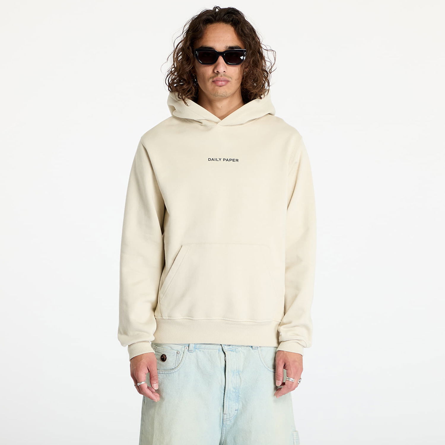 Mikina DAILY PAPER Search Hoodie Pelican Beige Béžová | 2421043, 0