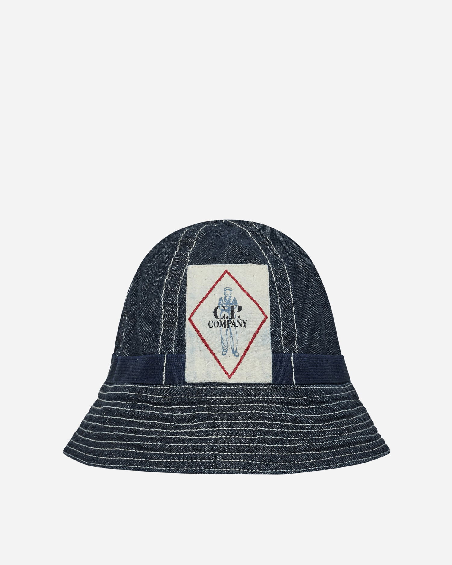 Klobúk C.P. Company Denim Bucket Hat Navy | 18CMAC294A-110295W D08, 0