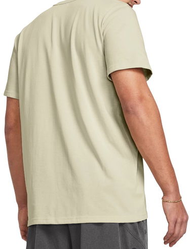 Tričko Under Armour UA M LOGO EMB HEAVYWEIGHT SS-BRN Béžová | 1373997-273, 1