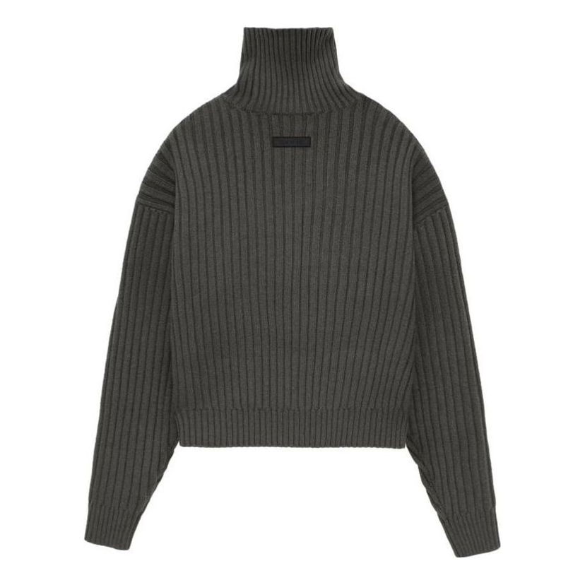 Sveter Fear of God Fear of God Essentials Turtleneck Sweater Šedá | 192SP245290FW