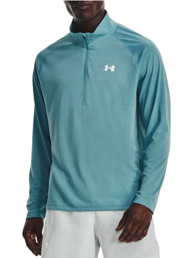 Tričko Under Armour Tee Streaker Half Zip Modrá | 1361474-400