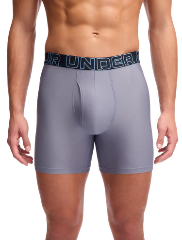 Boxerky Under Armour Under Armour SOLID 6in 3-Pack Boxer Shorts Rôznofarebný | 1383884-024, 2
