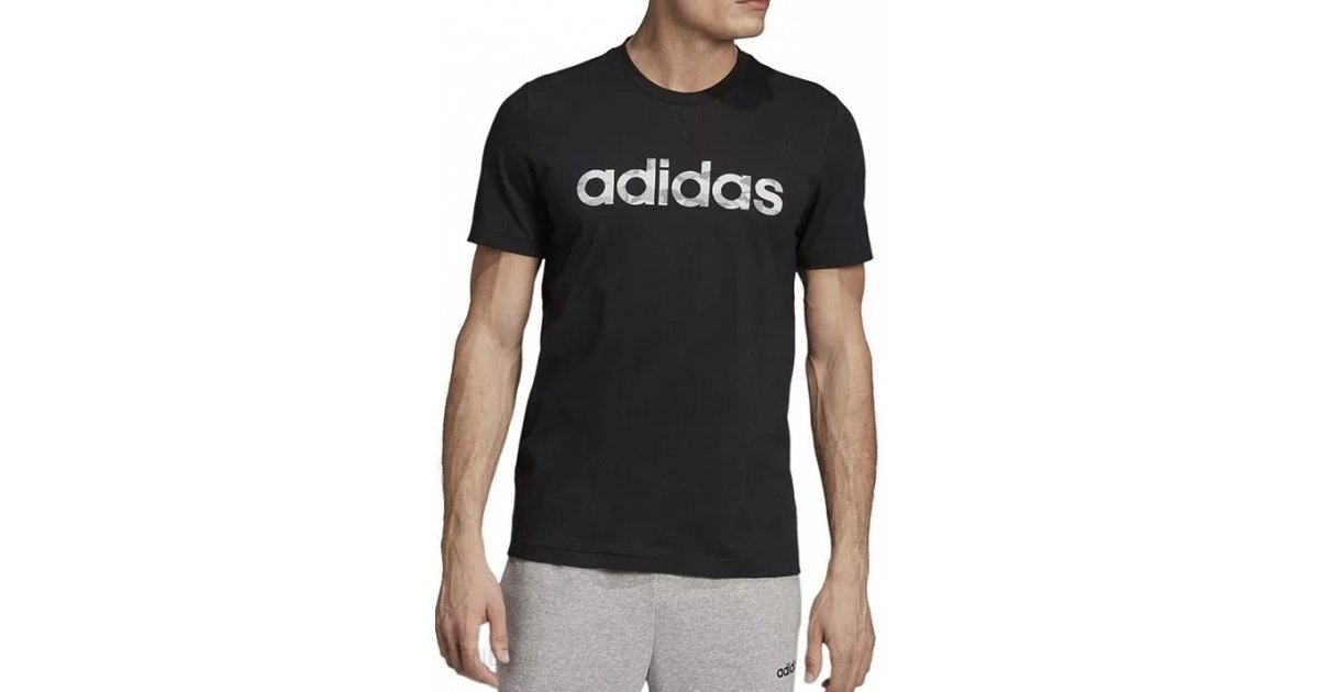 Tričko adidas Originals Camo Linear T-Shirt Čierna | ei9755, 1