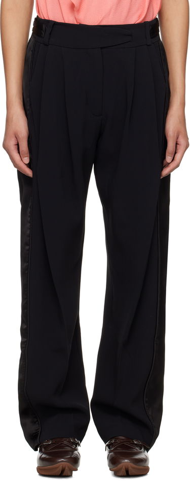 Nohavice KIKO KOSTADINOV Kiko Kostadinov Cauda Pleated Trousers Čierna | KKWSS25T02-4, 0