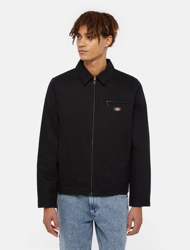 Bunda Dickies Duck Canvas Painter Jacket Man Black Size M Čierna | 0A864E, 0