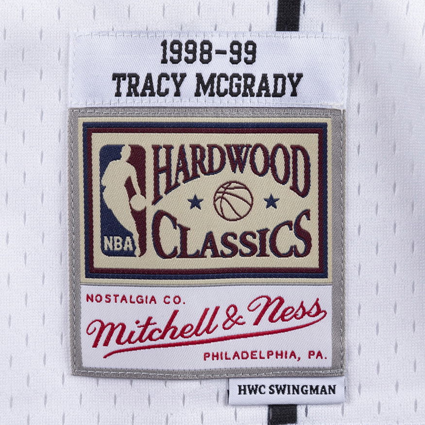 Dres Mitchell & Ness Toronto Raptors Tracy McGrady Swingman Jersey Biela | SMJYAC18106-TRAWHIT98TMC, 1