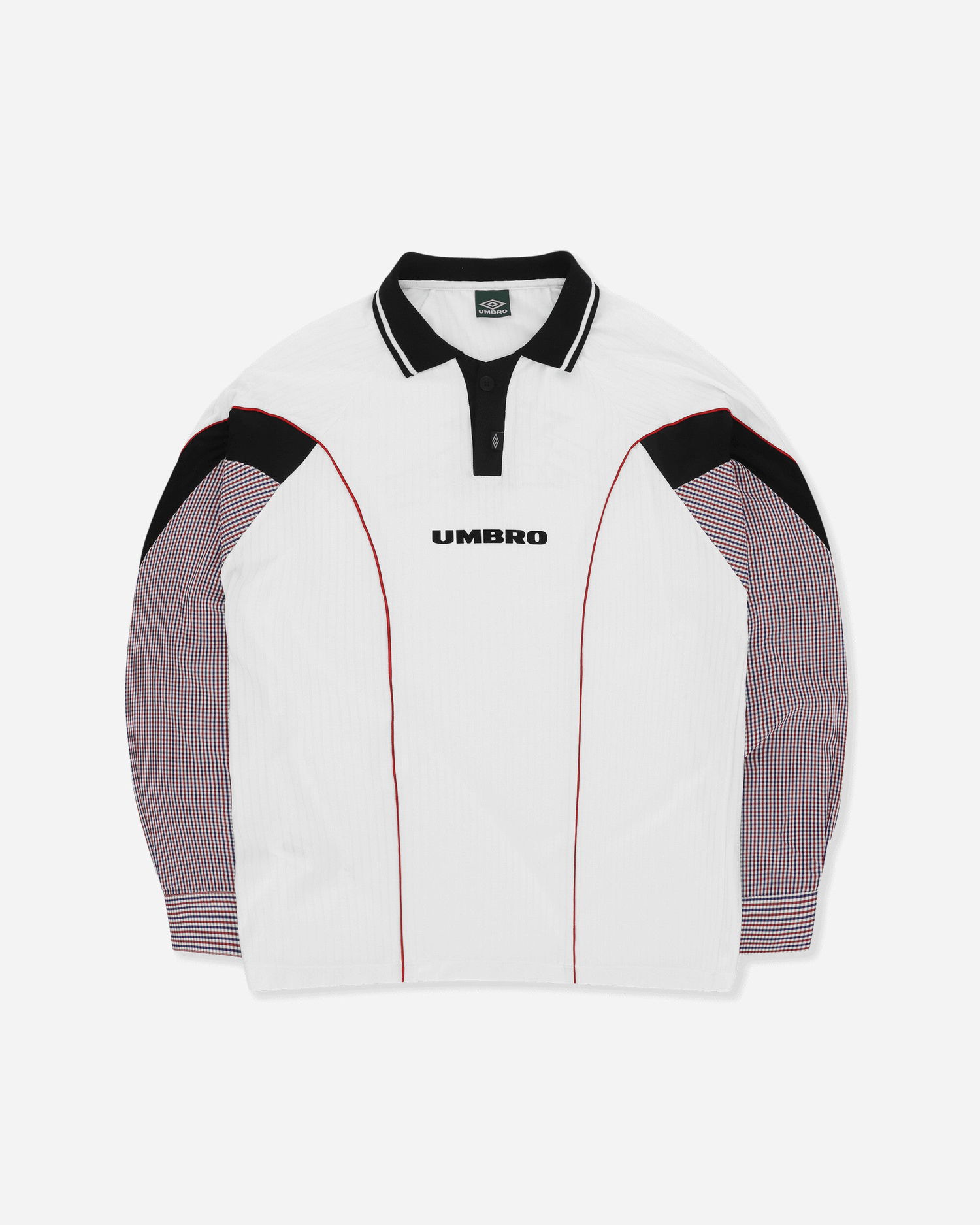 Polo tričko Umbro Long Sleeve Polo Shirt Biela | UBMW0151FA105 WTH0001, 0