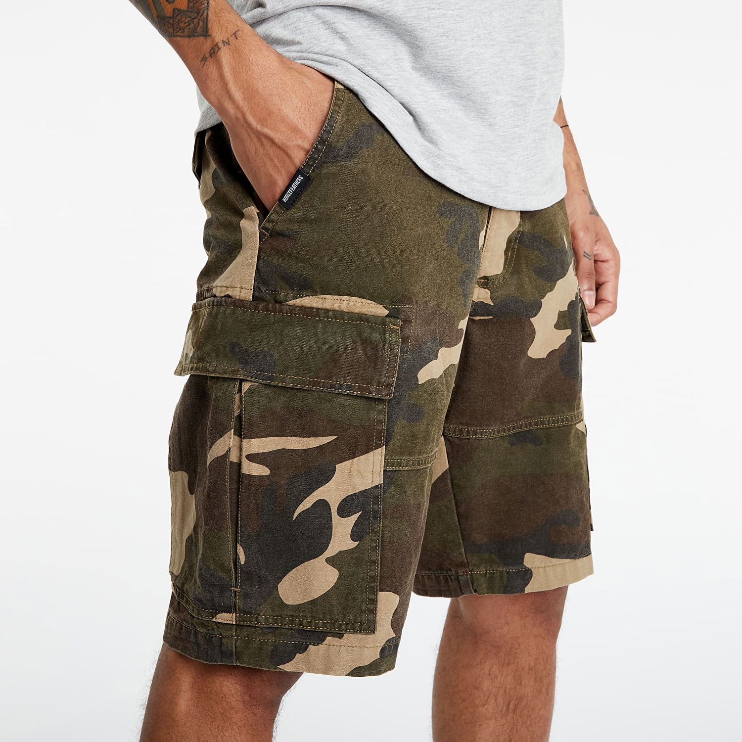 Šortky Horsefeathers Baxter Shorts Zelené | SM1153A, 0