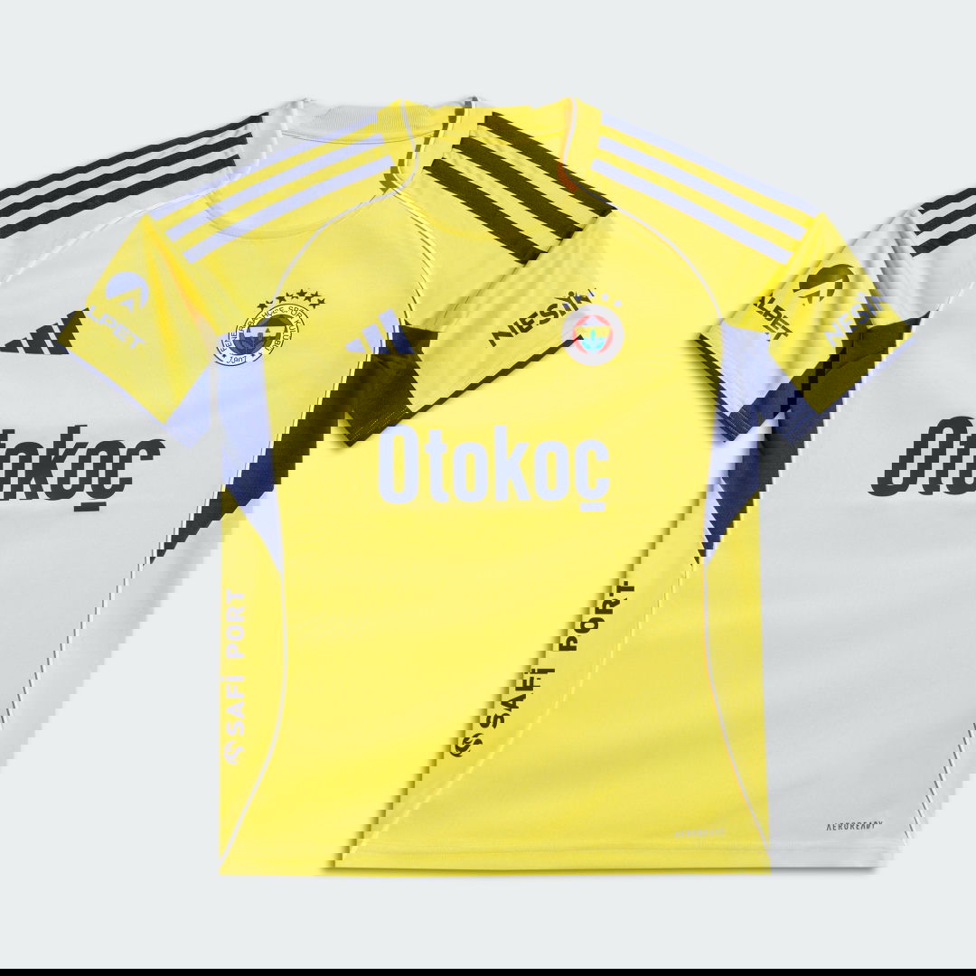Dres adidas Performance Fenerbahce 2025/2026 Kids' Away Jersey Žltá | KD7312, 0