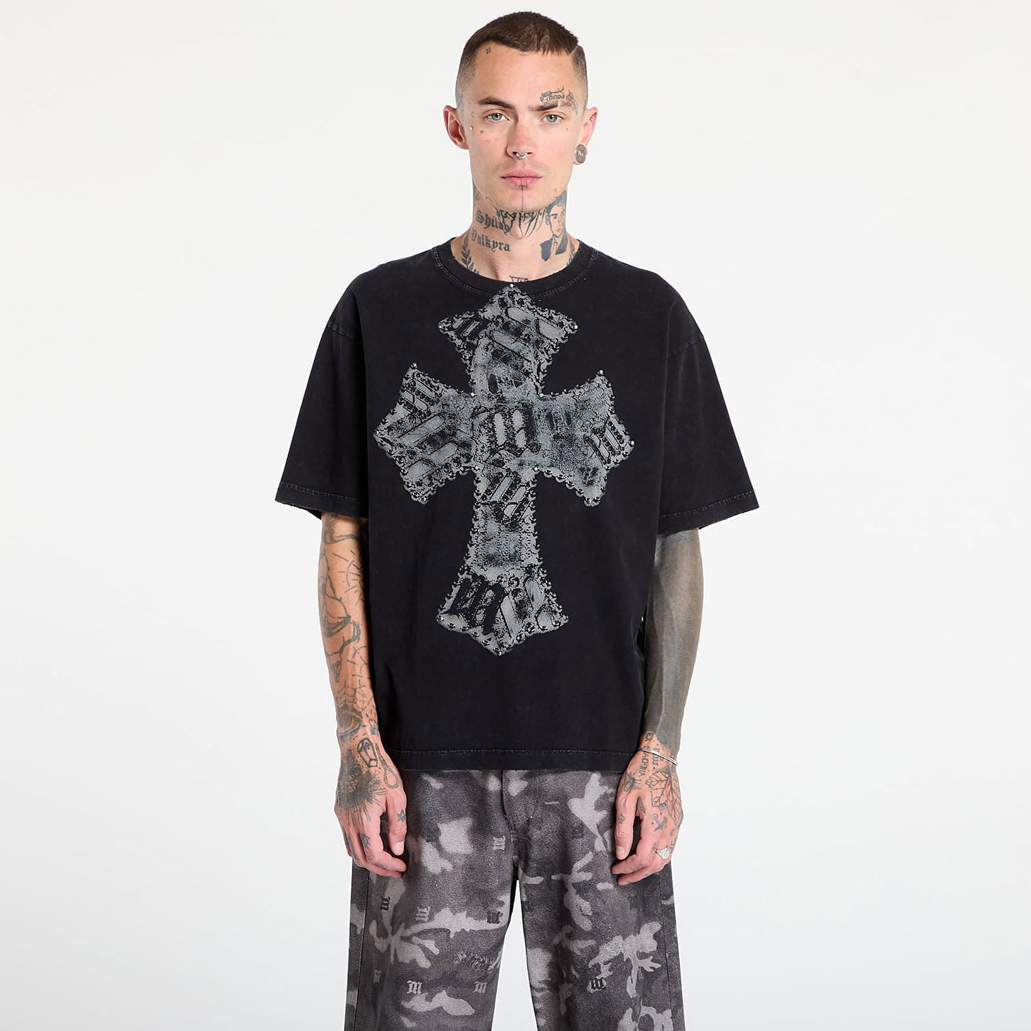 Tričko MISBHV MISBHV Goth T-Shirt Čierna | 251M109, 0