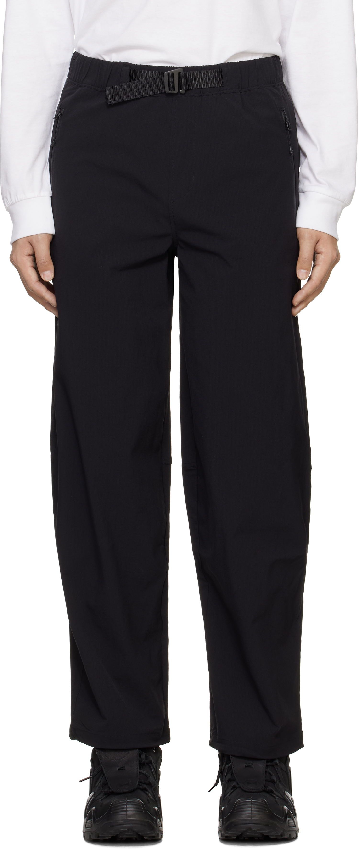 Cargo nohavice The North Face North Dome Wind Trousers Čierna | NF0A8B6Q, 0