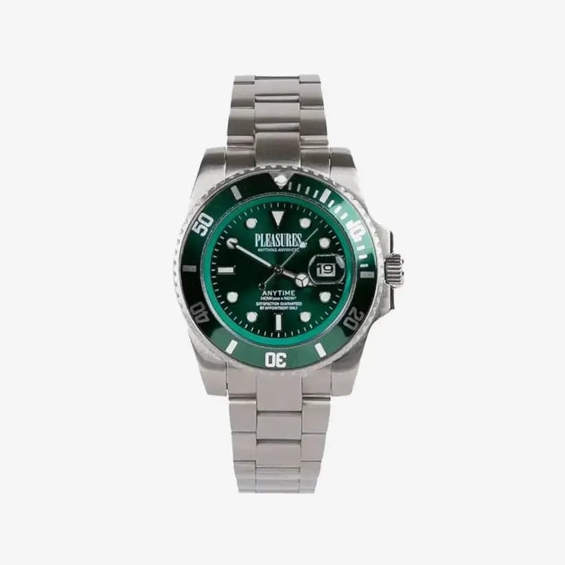 Hodinky Pleasures Anytime Watch Metalická | P25F064-GREEN, 1