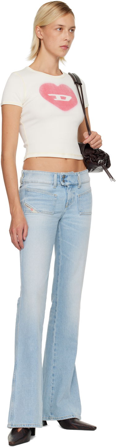 Džínsy Diesel D-Hush Bootcut Jeans Modrá | A13820 09M11, 3