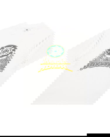 Tričko adidas Originals Originals Brain Dead Graphic Print T-Shirt Biela | JY8688, 0