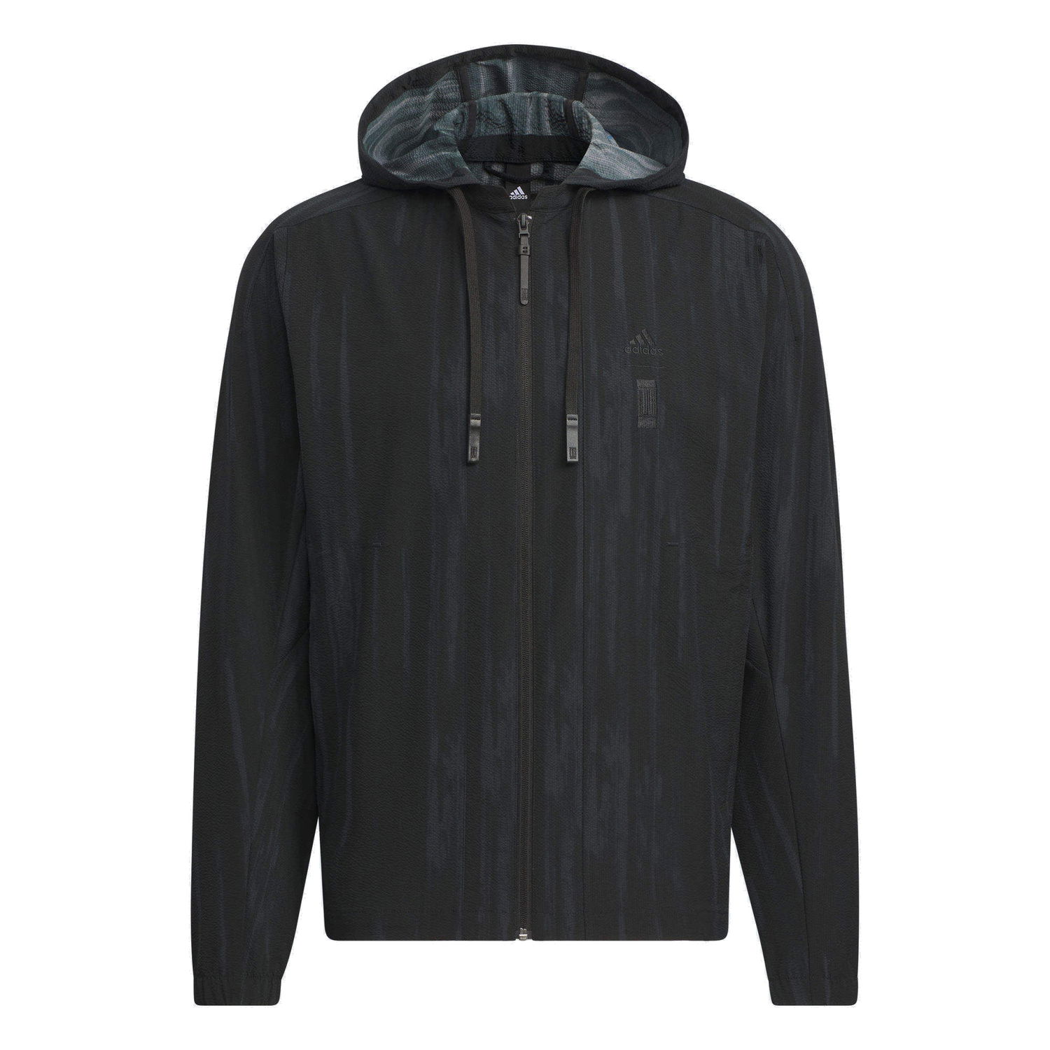 Vetrovka adidas Originals Wuji Seersucker Woven Jacket Čierna | IW1512, 0
