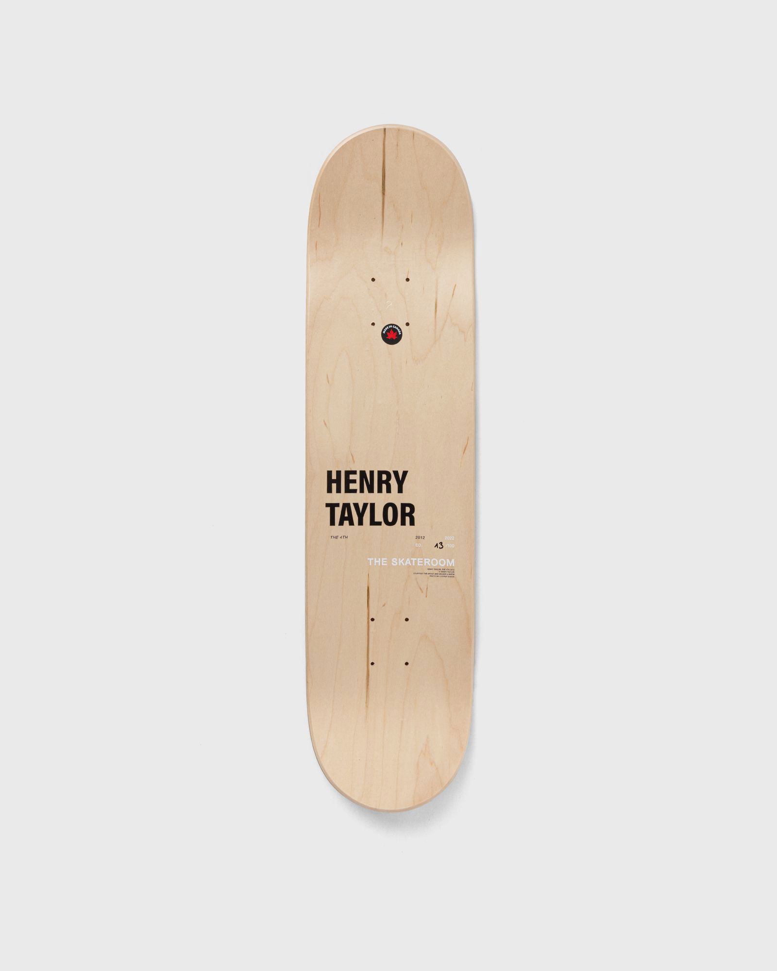 Henry Taylor The 4th Deck