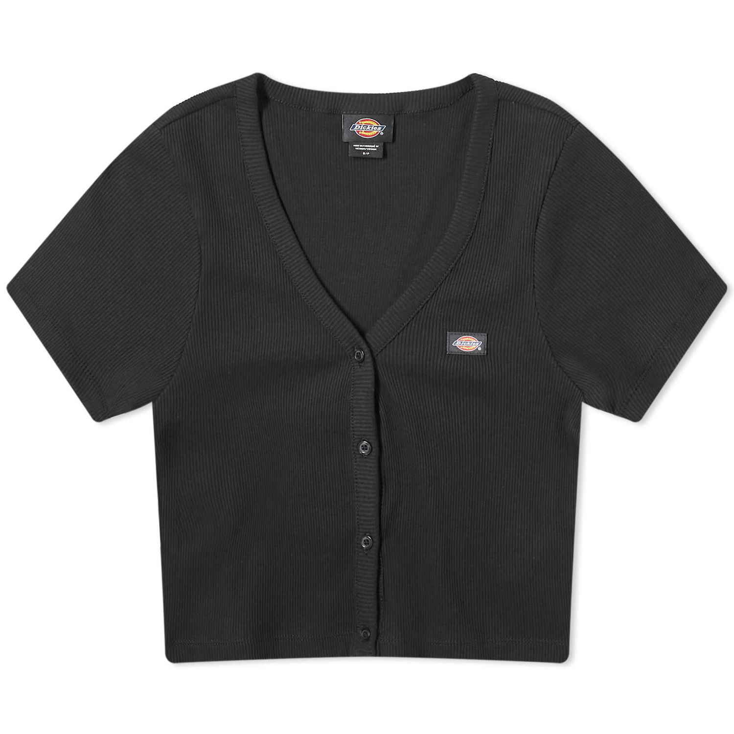 Sveter Dickies Emporia Short Sleeve Cardigan Čierna | DK0A4YRUBLK1, 0