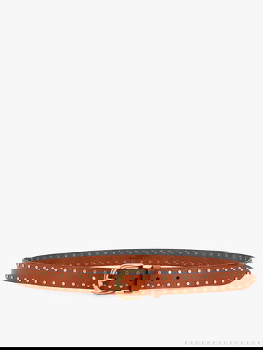 Opasok ISABEL MARANT Isabel Marant Studded Leather Belt Hnedá | CE015CFAB1B21A23NL, 0
