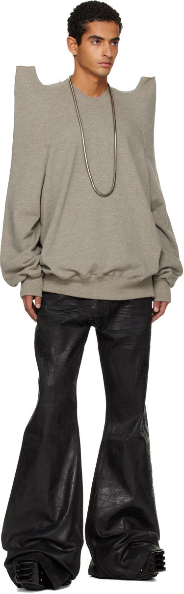 Mikina Rick Owens Concordians Tecsweat Sweatshirt Šedá | DU02E7272 FGM, 3
