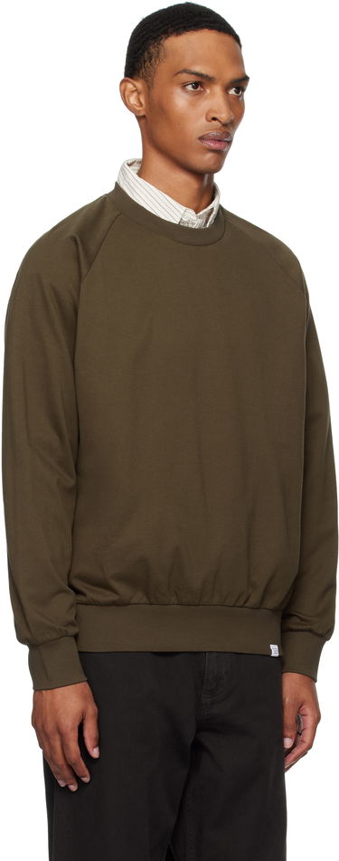 Mikina NORSE PROJECTS Norse Projects Marten Relaxed Raglan Sweatshirt Čierna | N20-1365, 4