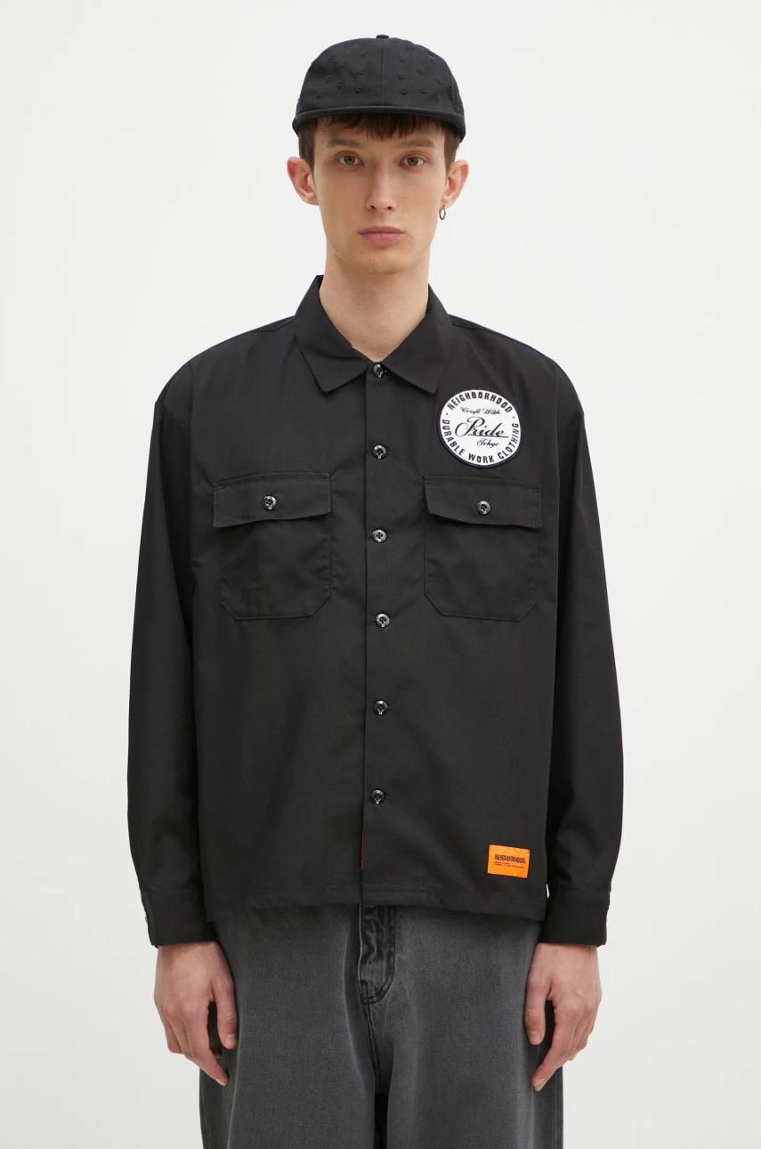Košeľa Neighborhood NEIGHBORHOOD Classic Work Shirt Čierna | 242TSNH.SHM01, 0