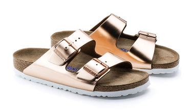 Tenisky a topánky Birkenstock Arizona BS Regular Fit Metalická | 952091, 2