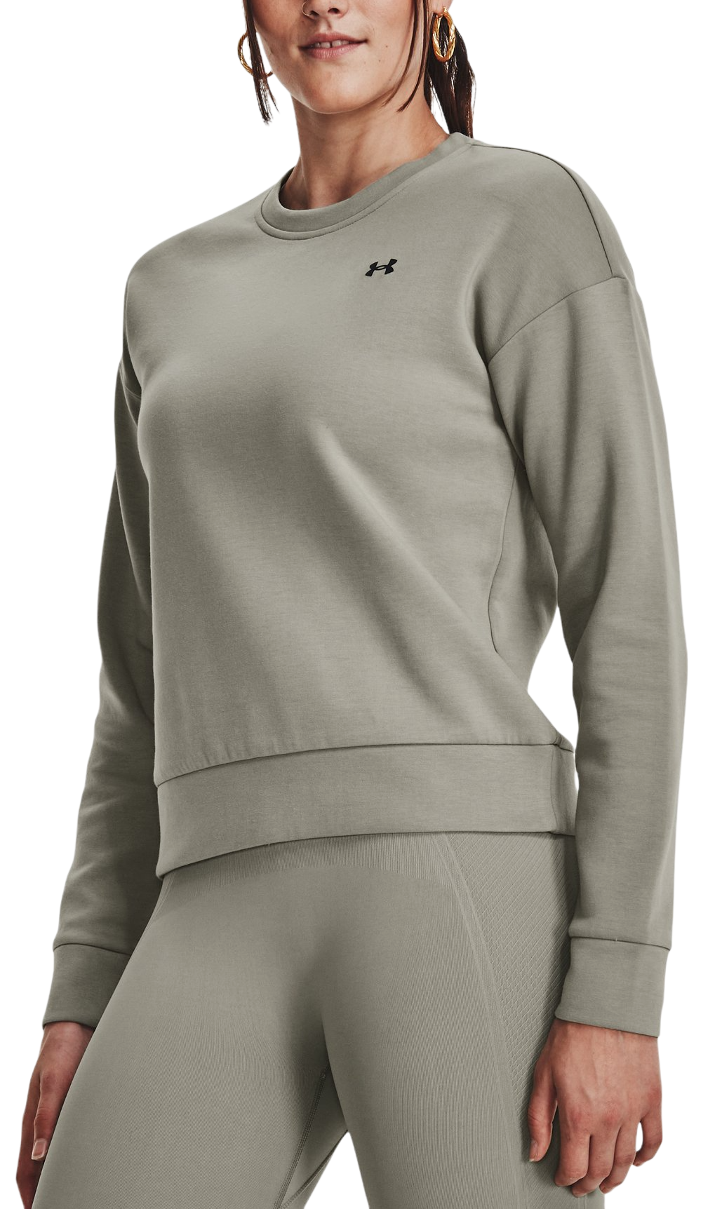 Mikina Under Armour Unstoppable Flc Crew Sweat Šedá | 1379835-504, 0