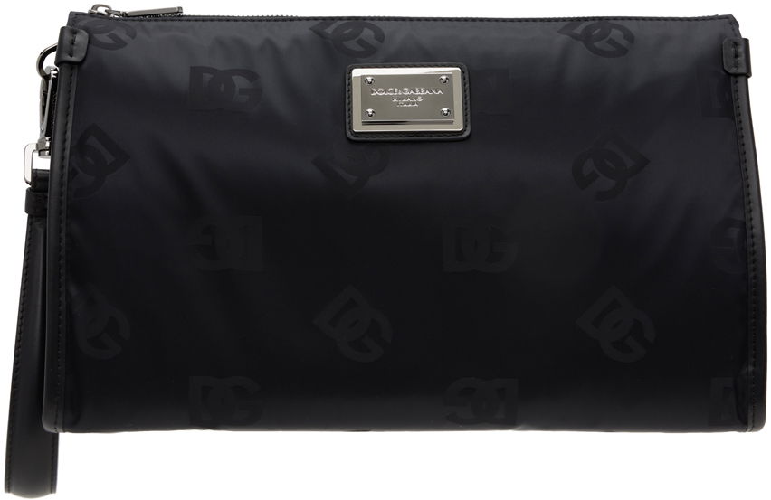 Black Logo Pouch