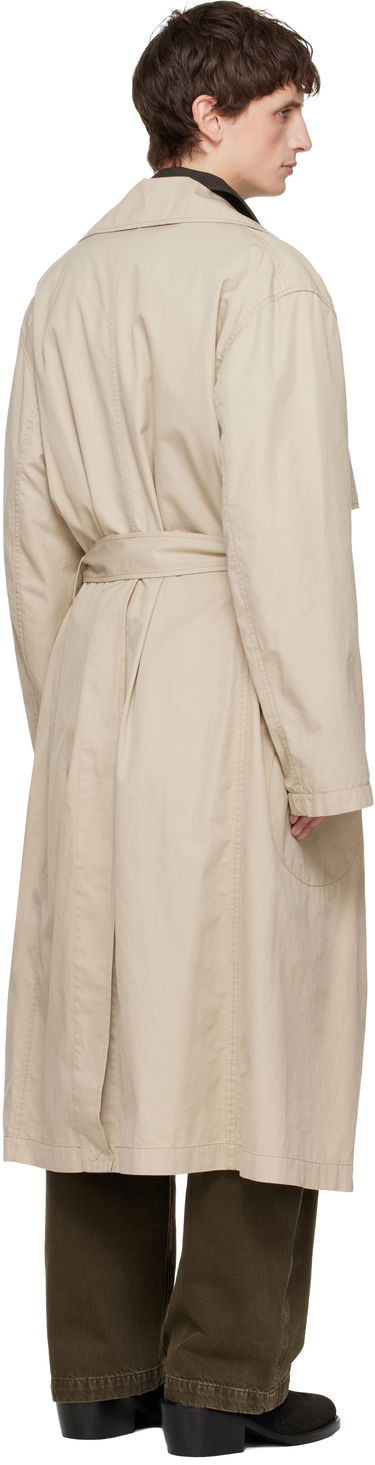Trenčkot LEMAIRE Belted Trench Coat Béžová | CO1126 LF1441, 2