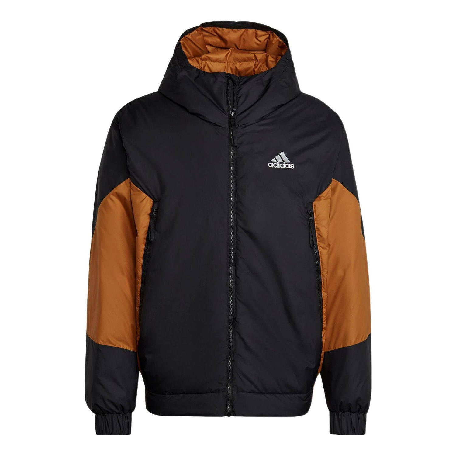 Prešívaná bunda adidas Originals Hooded Puffer Jacket Čierna | HK6667, 0